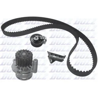 Pompe à eau + kit de courroie de distribution DOLZ KD082