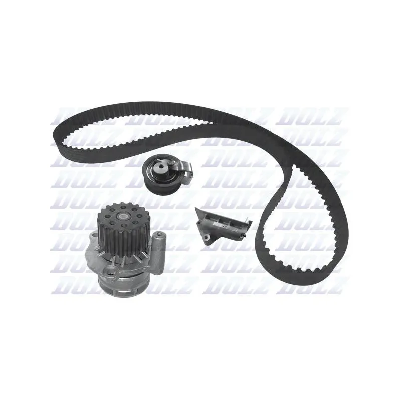 Pompe à eau + kit de courroie de distribution DOLZ KD082