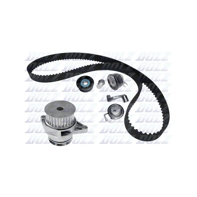 Pompe à eau + kit de courroie de distribution DOLZ KD101
