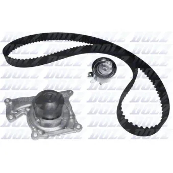 Pompe à eau + kit de courroie de distribution DOLZ