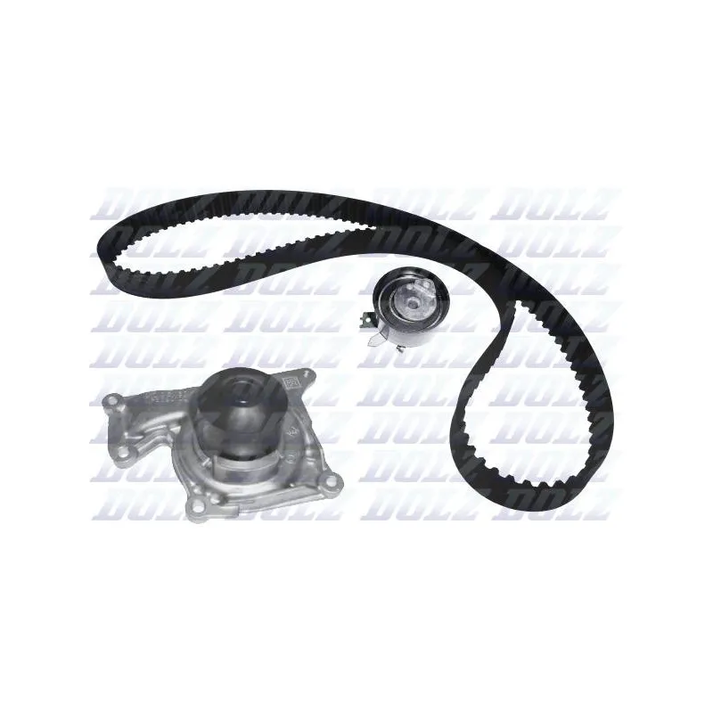Pompe à eau + kit de courroie de distribution DOLZ KD103