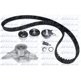 Pompe à eau + kit de courroie de distribution DOLZ KD107