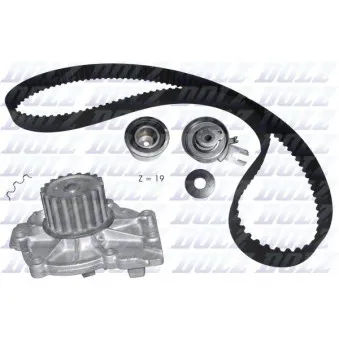 Pompe à eau + kit de courroie de distribution DOLZ KD111