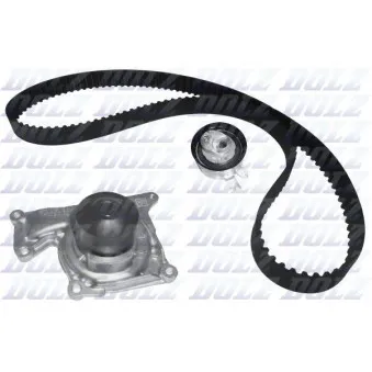 Pompe à eau + kit de courroie de distribution DOLZ