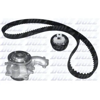 Pompe à eau + kit de courroie de distribution DOLZ