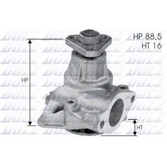 Pompe à eau DOLZ L132