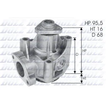 Pompe à eau DOLZ L135