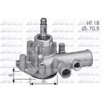 Pompe à eau DOLZ M140