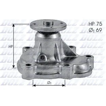 Pompe à eau DOLZ O132