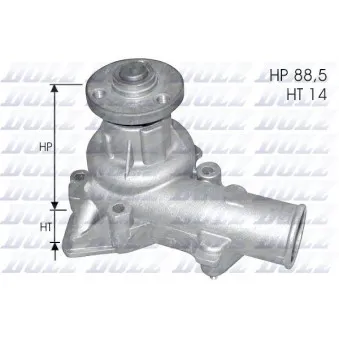 Pompe à eau DOLZ S108M