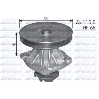 Pompe à eau DOLZ S135
