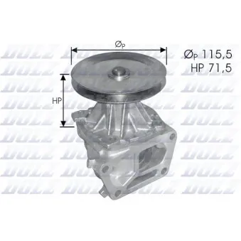 Pompe à eau DOLZ S136
