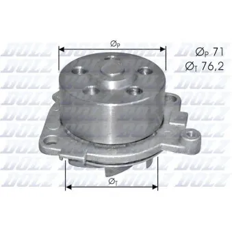 Pompe à eau DOLZ S210