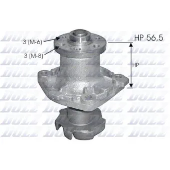 Pompe à eau DOLZ S238