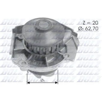 Pompe à eau DOLZ S361