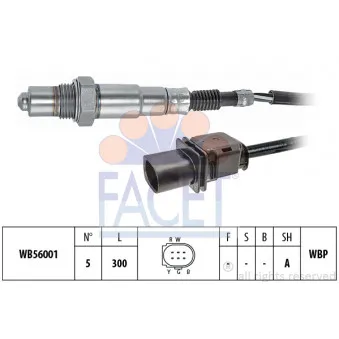 Sonde lambda FACET 10.8388