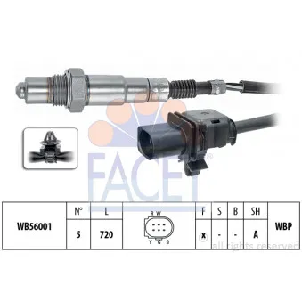 Sonde lambda FACET 10.8424