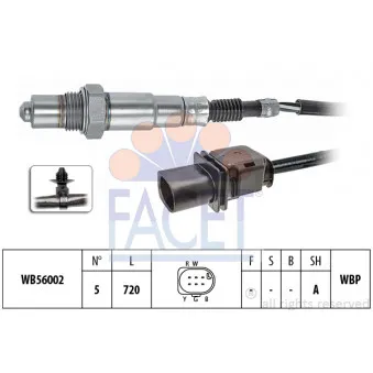 Sonde lambda FACET 10.8479