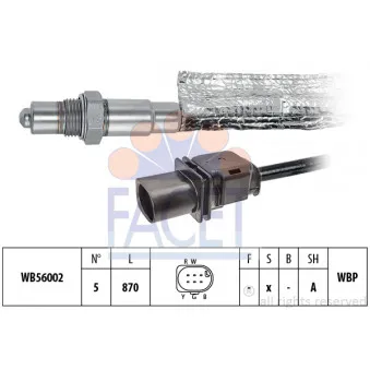 Sonde lambda FACET 10.8483