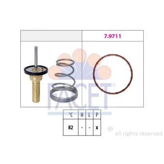 Thermostat d'eau FACET 7.7978