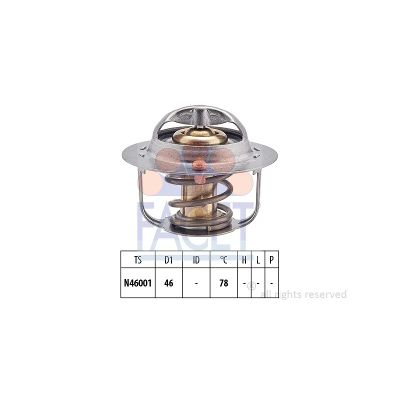 Thermostat d'eau FACET 7.7994S