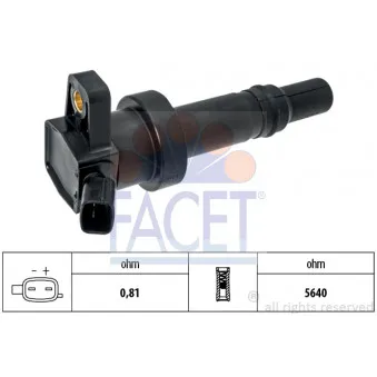 Bobine d'allumage FACET 9.6514