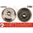 Tambour de frein TRW DB4006 - Visuel 1