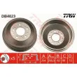 Tambour de frein TRW DB4023 - Visuel 1
