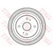 Tambour de frein TRW DB4032 - Visuel 2
