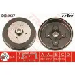 Tambour de frein TRW DB4037 - Visuel 1