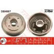 Tambour de frein TRW DB4067 - Visuel 1