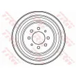 Tambour de frein TRW DB4072 - Visuel 2