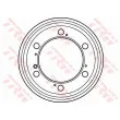 Tambour de frein TRW DB4087 - Visuel 2