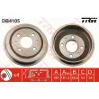 Tambour de frein TRW DB4105 - Visuel 1