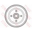 Tambour de frein TRW DB4134 - Visuel 2