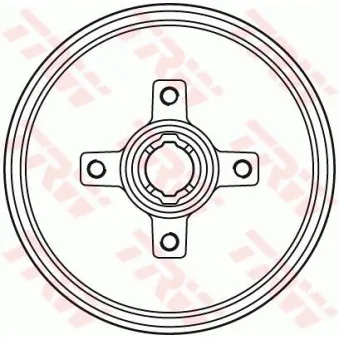 Tambour de frein TRW DB4134BR