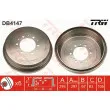 Tambour de frein TRW DB4147 - Visuel 1