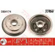 Tambour de frein TRW DB4174 - Visuel 1