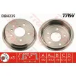 Tambour de frein TRW DB4235 - Visuel 1