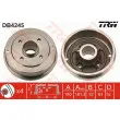 Tambour de frein TRW DB4245 - Visuel 1