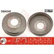 Tambour de frein TRW DB4249 - Visuel 1