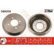 Tambour de frein TRW DB4259 - Visuel 1