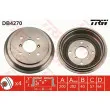 Tambour de frein TRW DB4270 - Visuel 1
