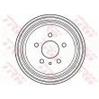 Tambour de frein TRW DB4285 - Visuel 2