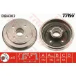 Tambour de frein TRW DB4303 - Visuel 1