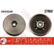 Tambour de frein TRW DB4304B - Visuel 2