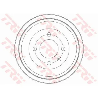 Tambour de frein TRW DB4425