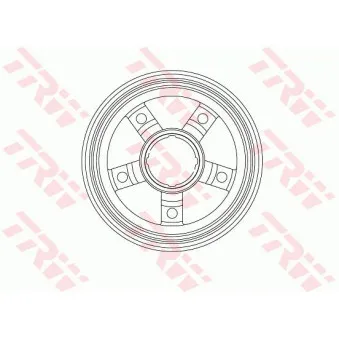 Tambour de frein TRW