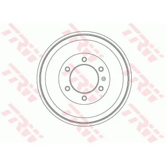 Tambour de frein TRW DB4451