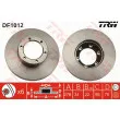 Jeu de 2 disques de frein avant TRW DF1012 - Visuel 1